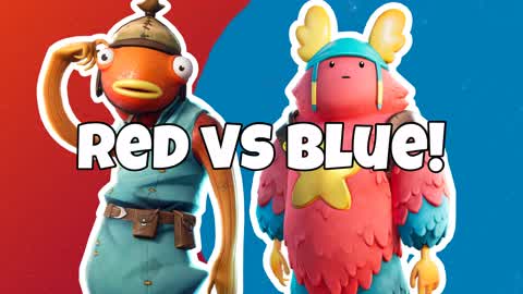 guff vs fishstick red vs blue!