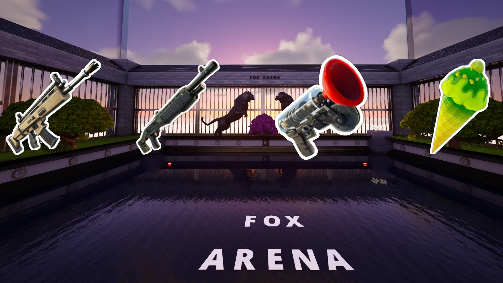 Fox Arena - Assaut and Shoot Gun