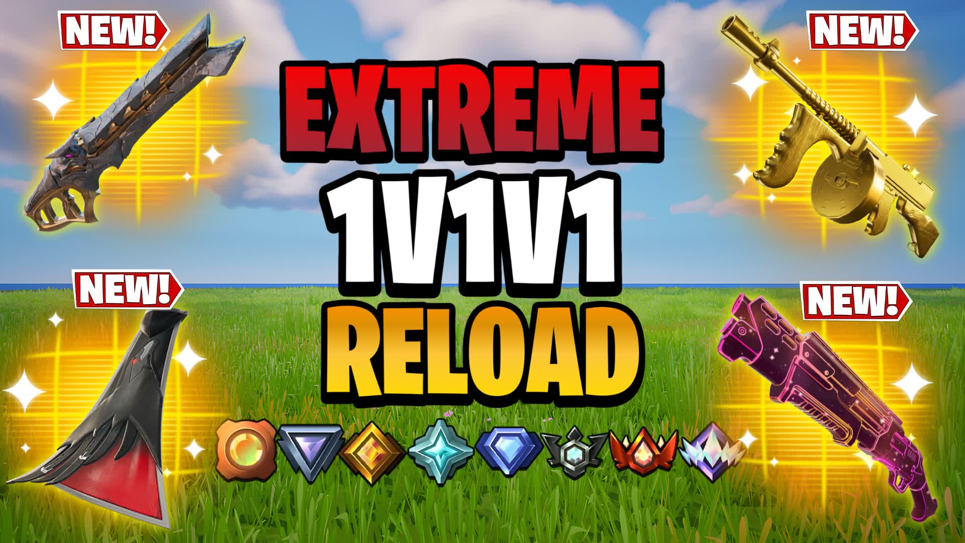 EXTREME RELOAD 1V1V1 FFA HERO 1788-8104-2072 by flaash - Fortnite ...