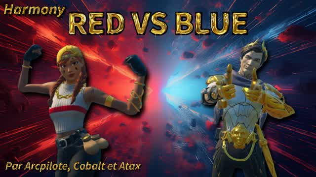 HARMONY 🔴RED VS BLUE🔵