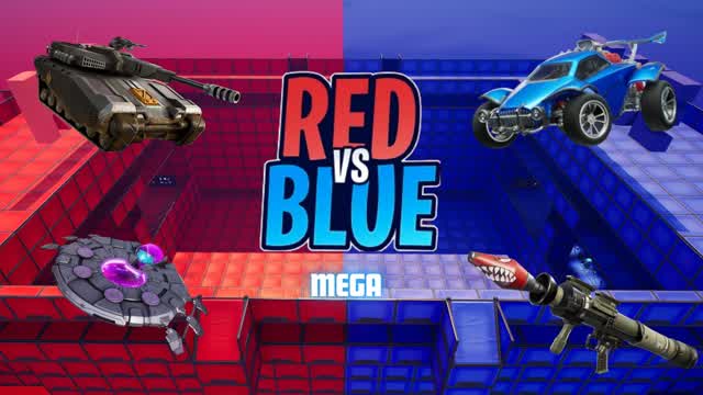 INSANE RED VS BLUE MEGA 🟥🟦
