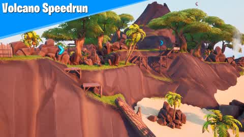 Volcano Island Speedrun