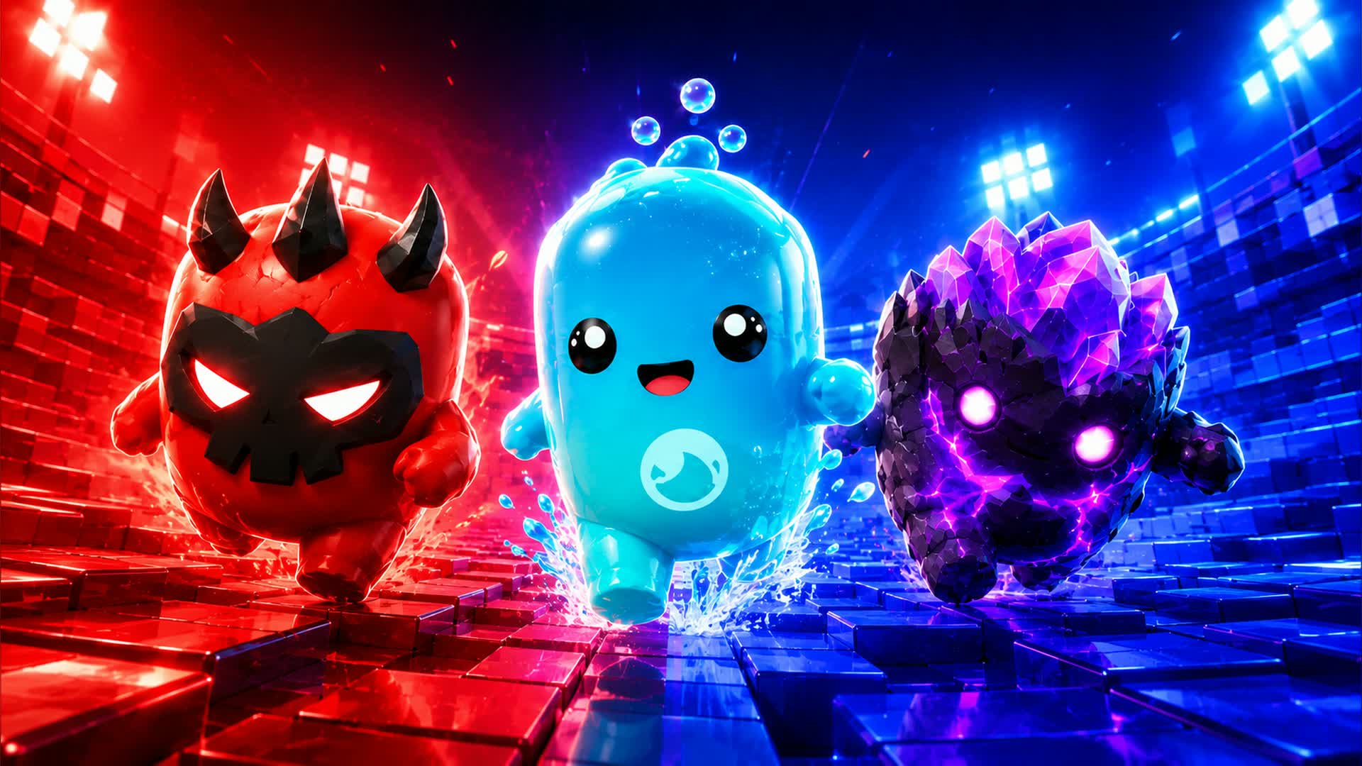 RED VS BLUE THUNDER CLASH š“šµ