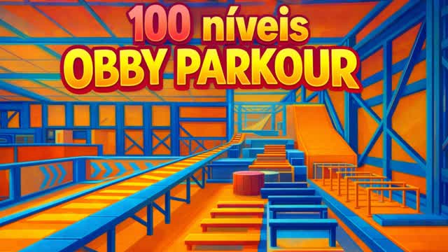 100 níveis obby parkour