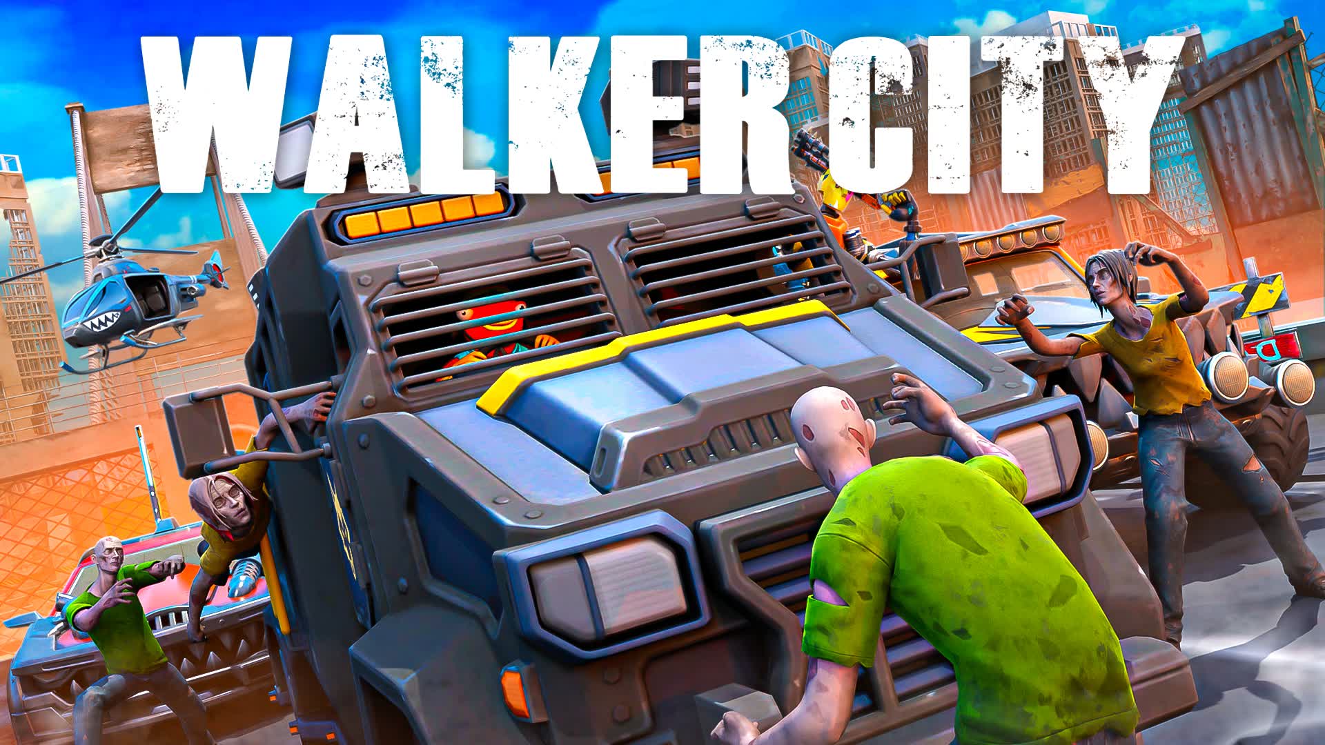 🧟 WALKER CITY - DRIVE FFA 🏙️