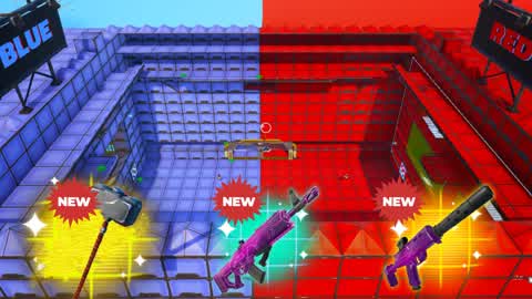 MEGA CRAZY AND 🔴 RED VS BLUE 🔵