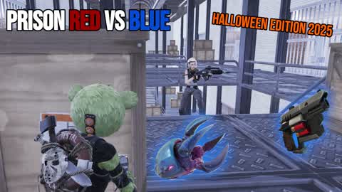 PRISON RED VS BLUE 5V5 ZERO BUILD