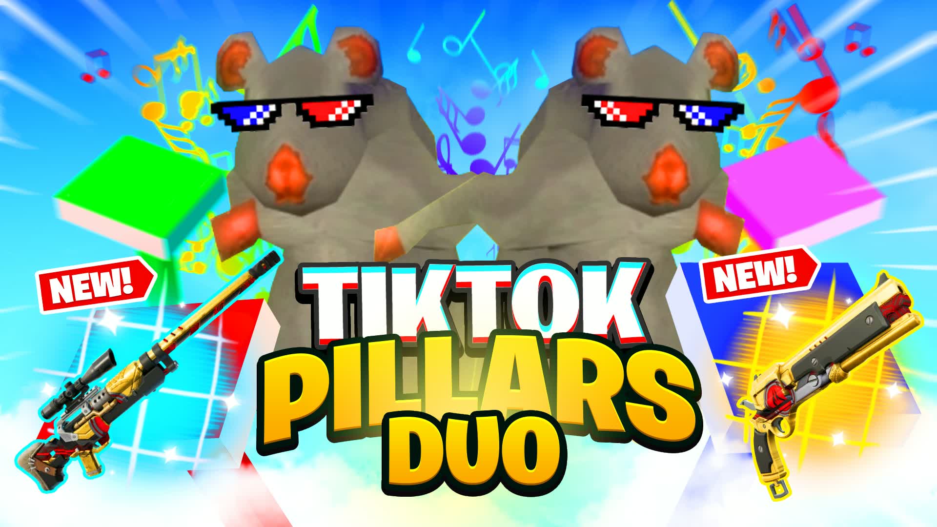 TIKTOK PILLARS DUO! 🐭