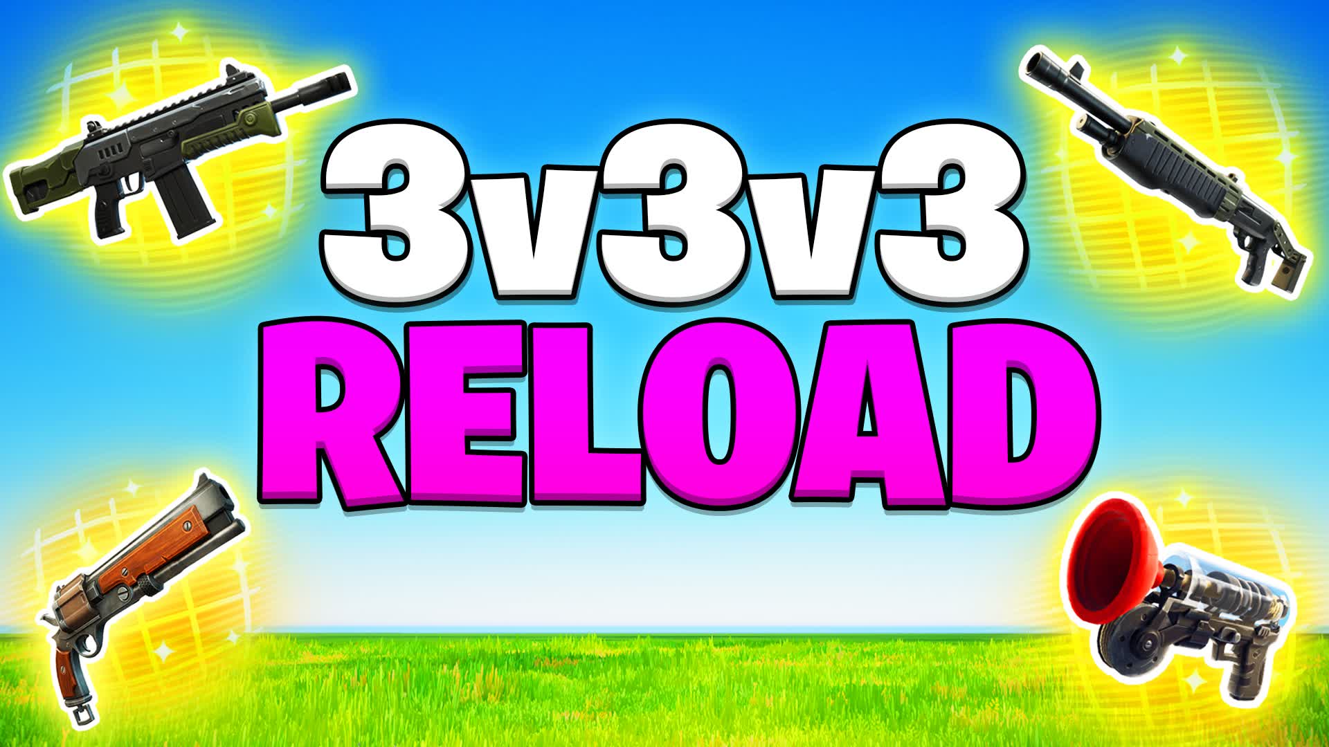 1v1v1 RELOAD WARMUP FFA [Practice]