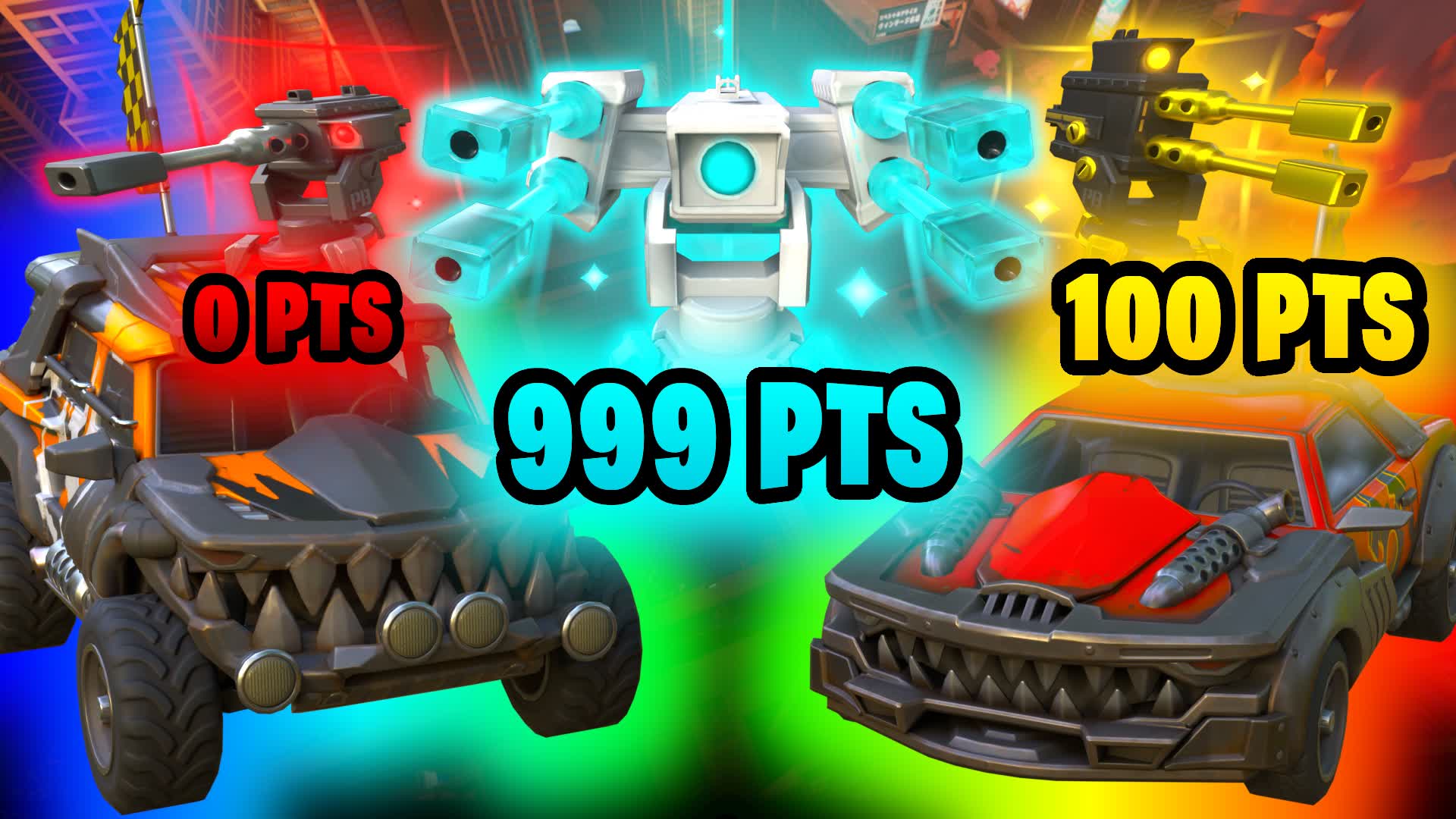 Car Upgrade Battle : Fallen City