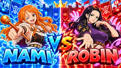 NAMI VS ROBIN RED VS BLUE