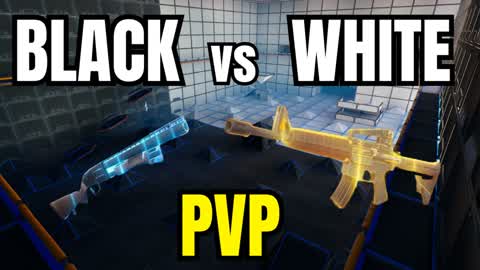 BLACK VS WHITE PVP (RED VS BLUE)⭐