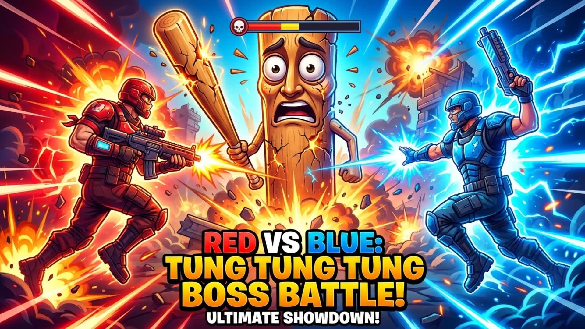 RED VS BLUE: TUNG TUNG SAHUR DESTROYERS