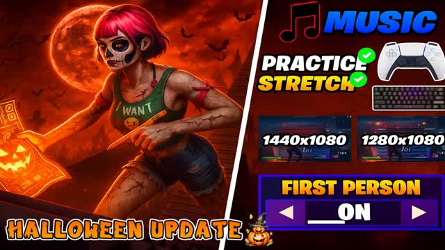 🎃 1v1 Music Arena – Haunted Beats 🩸
