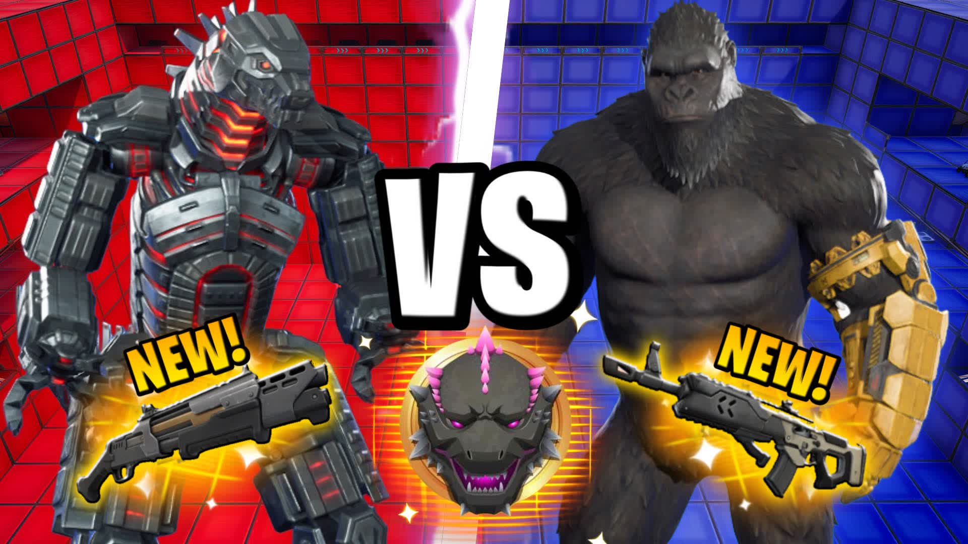 NEW GODZILLA VS KONG 🔴🔵