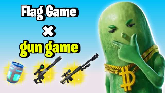 4v4 Flag Game 🛡️and gun game 🎯