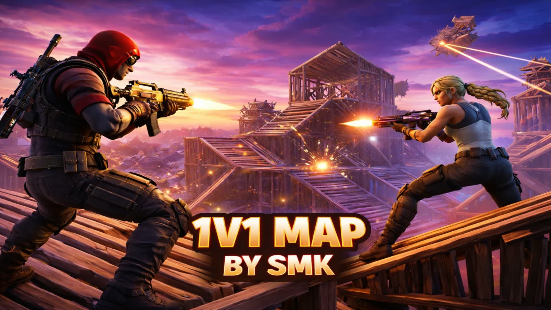 1V1 BUILD FIGHT [BY.SMK]