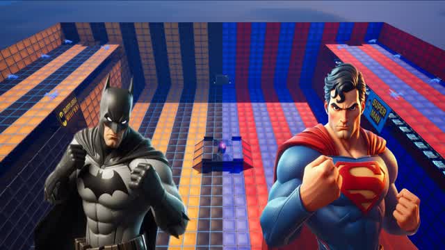 🦇BATMAN⬛🟨 VS 🦸♂️SUPERMAN🟦🟥