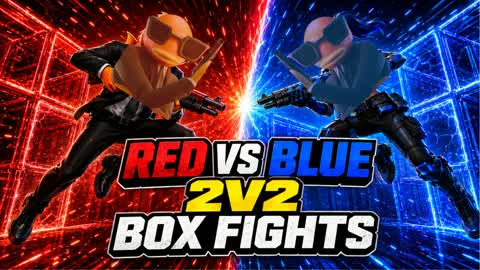Red vs Blue 2v2 Boxfights