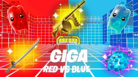 GIGA RED VS BLUE SUPER HERO 🔴🔵