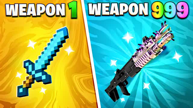 POWER WEAPONS🔫 GUN GAME ONE SHOT🎯
