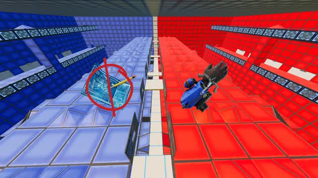 Crazyy Red VS Blue Obstacle Course