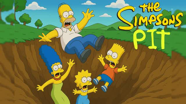 SIMPSONS CRAZY PIT FREE FOR ALL GUN GAME