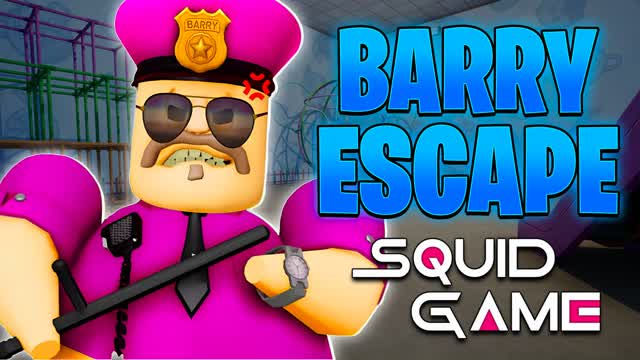 ESCAPE FROM BARRY SQUID GAME