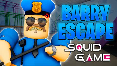 ESCAPE FROM BARRY SQUID GAME