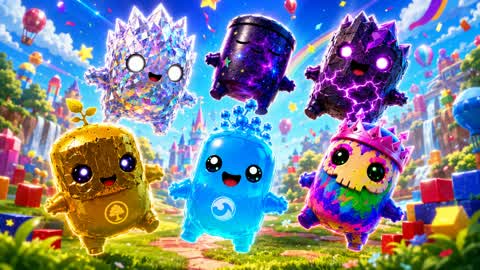 RED VS BLUE ⭐ SUPER POWER PVP 🌈