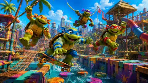 🐢 EPIC TMNT BOT WORLD 🍕 HEROES