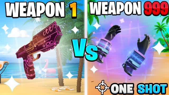 🏖️ HOLIDAY GUN GAME 😎 ONE SHOT🎯