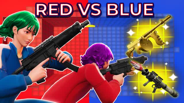 PURE RED VS BLUE 🔴🔵