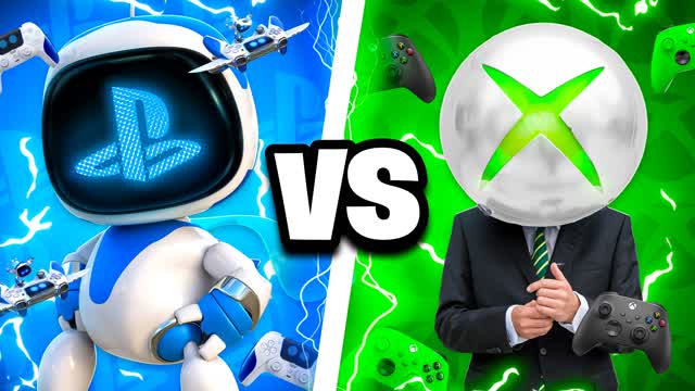 XBOX💚 VS PLAYSTATION 💙 RED VS BLUE💙💚