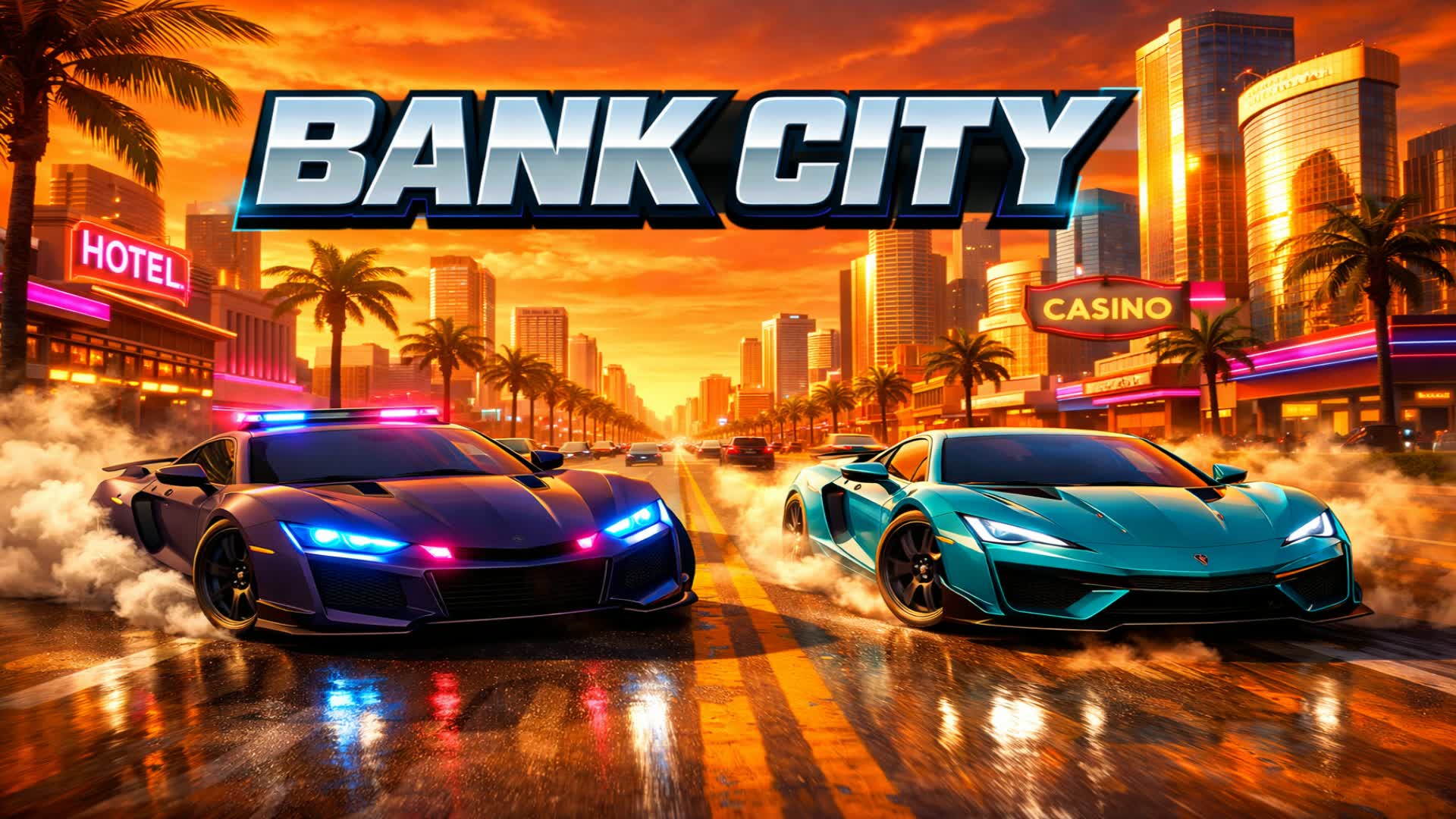 DRIVE BANK CITY FFA - fortnite