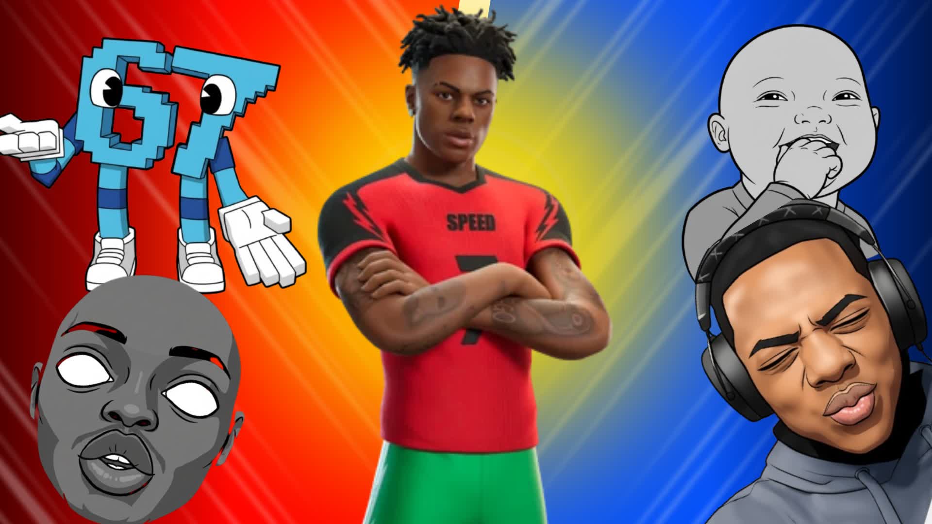 CRAZY BRAINROT RED VS BLUE🔴🔵