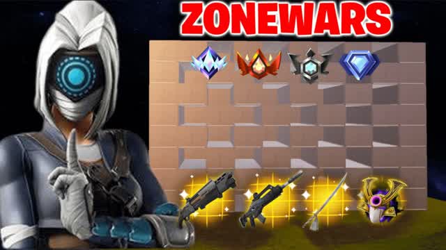 32 Zone Wars 🏆 [32 PLAYERS LATEGAME]