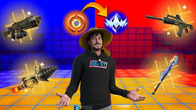 MR. BEAST RED vs BLUE vs YELLOW🔴🔵⭐
