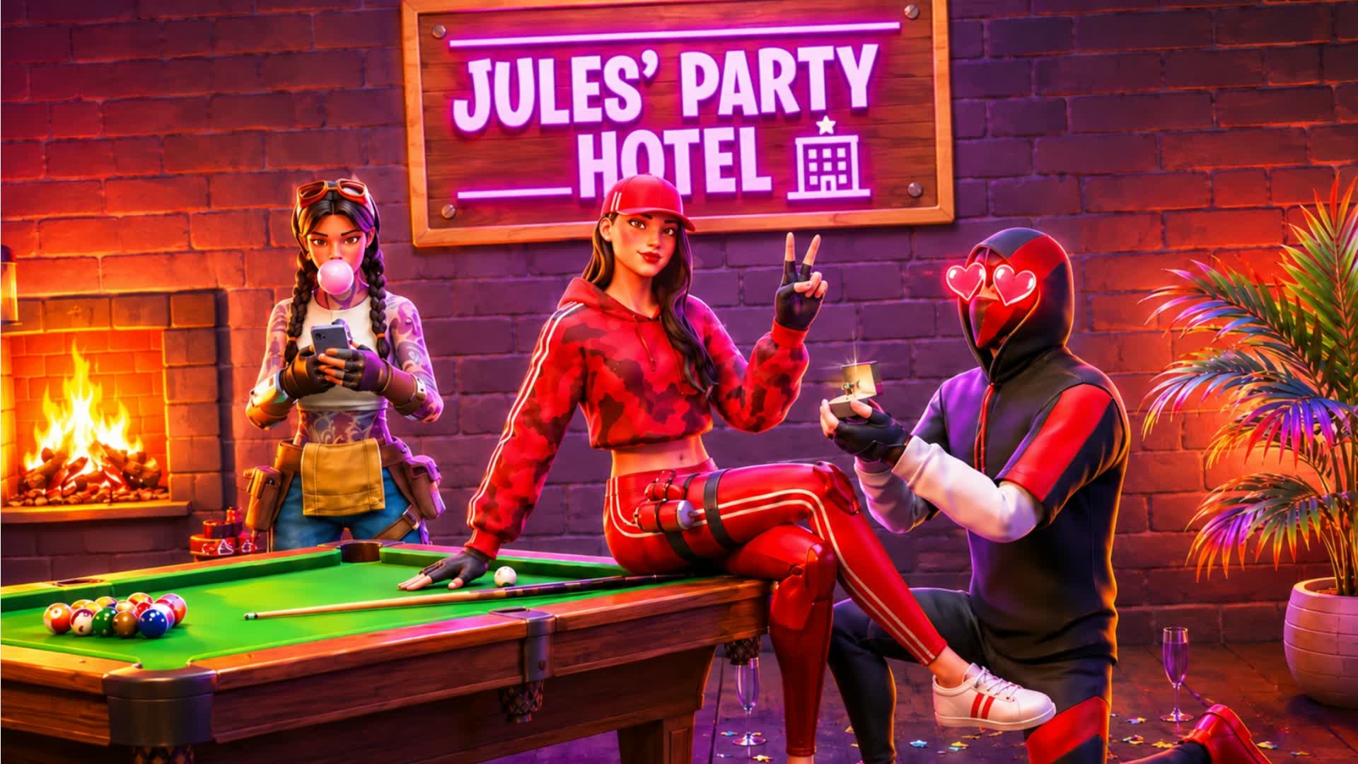 ジュールズのパーティーホテル 🏨