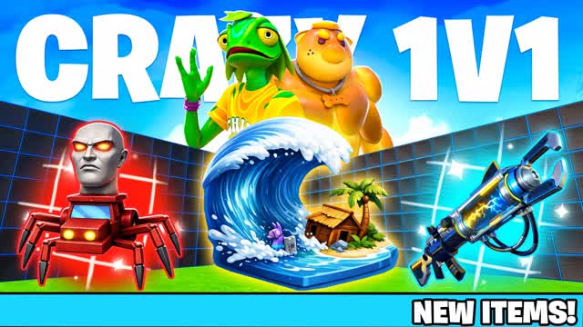 CRAZY 1V1 FFA - ALL GUNS & RIDES