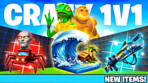 CRAZY 1V1 FFA - ALL GUNS & RIDES