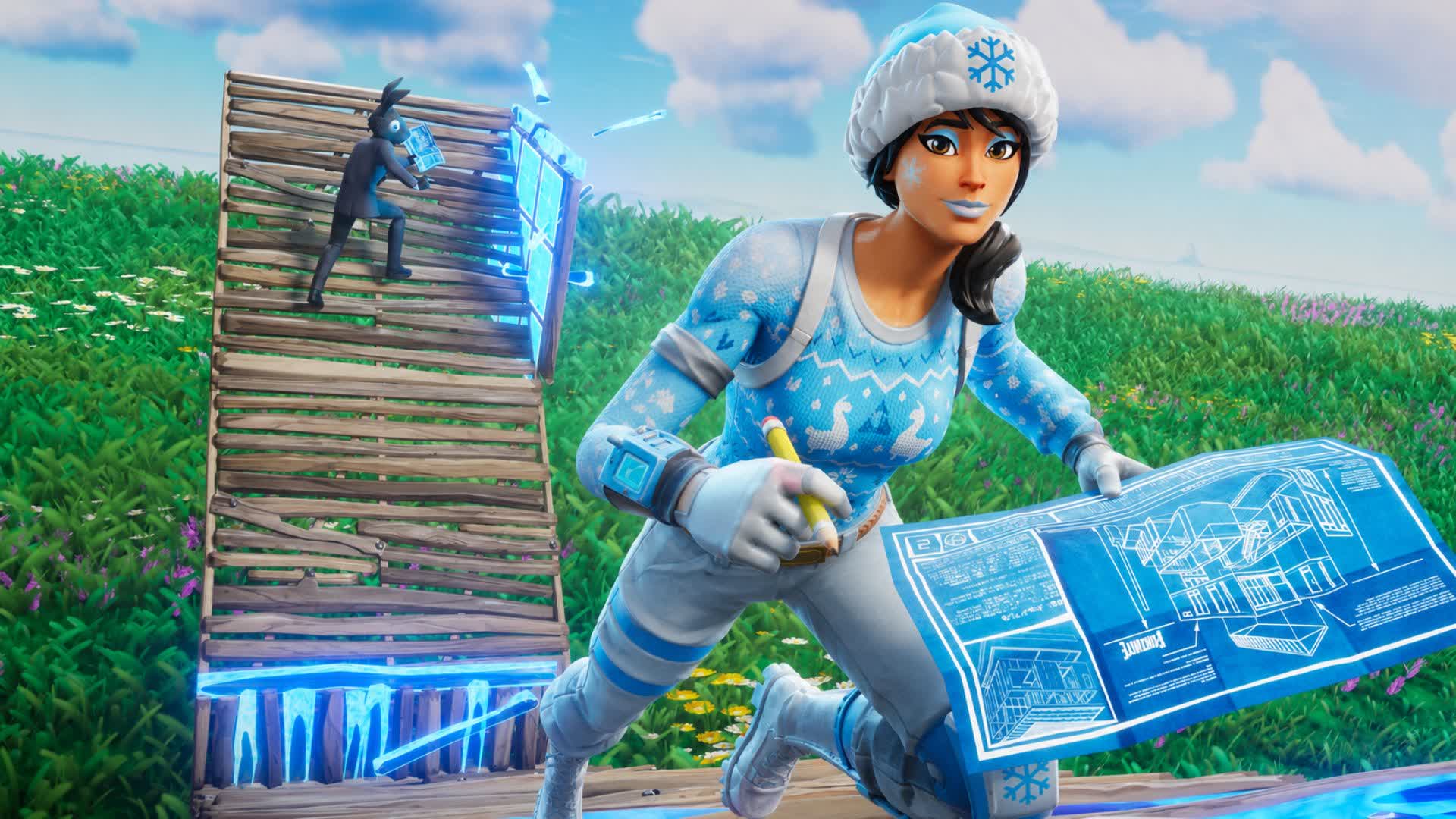 AWEN 1V1 BUILD FIGHTS — Fortnite island 7682-6004-4338 by LIZER Awenbot ちǃ