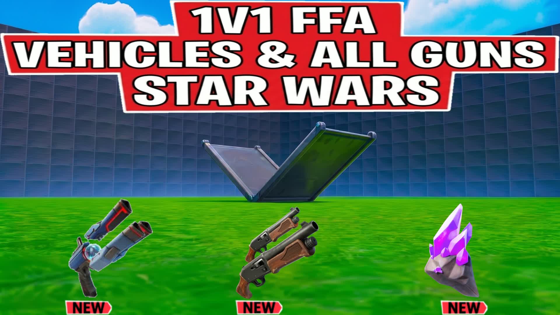 1v1 FFA VEHICLES & ALL GUNS Star Wars