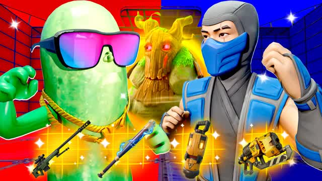 SUPER FUN RED VS BLUE🔴🔵