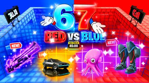 67 RED VS BLUE🔴🔵[RVB GOATED] unc