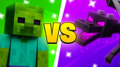 💚ZOMBIE VS ENDER DRAGON💜