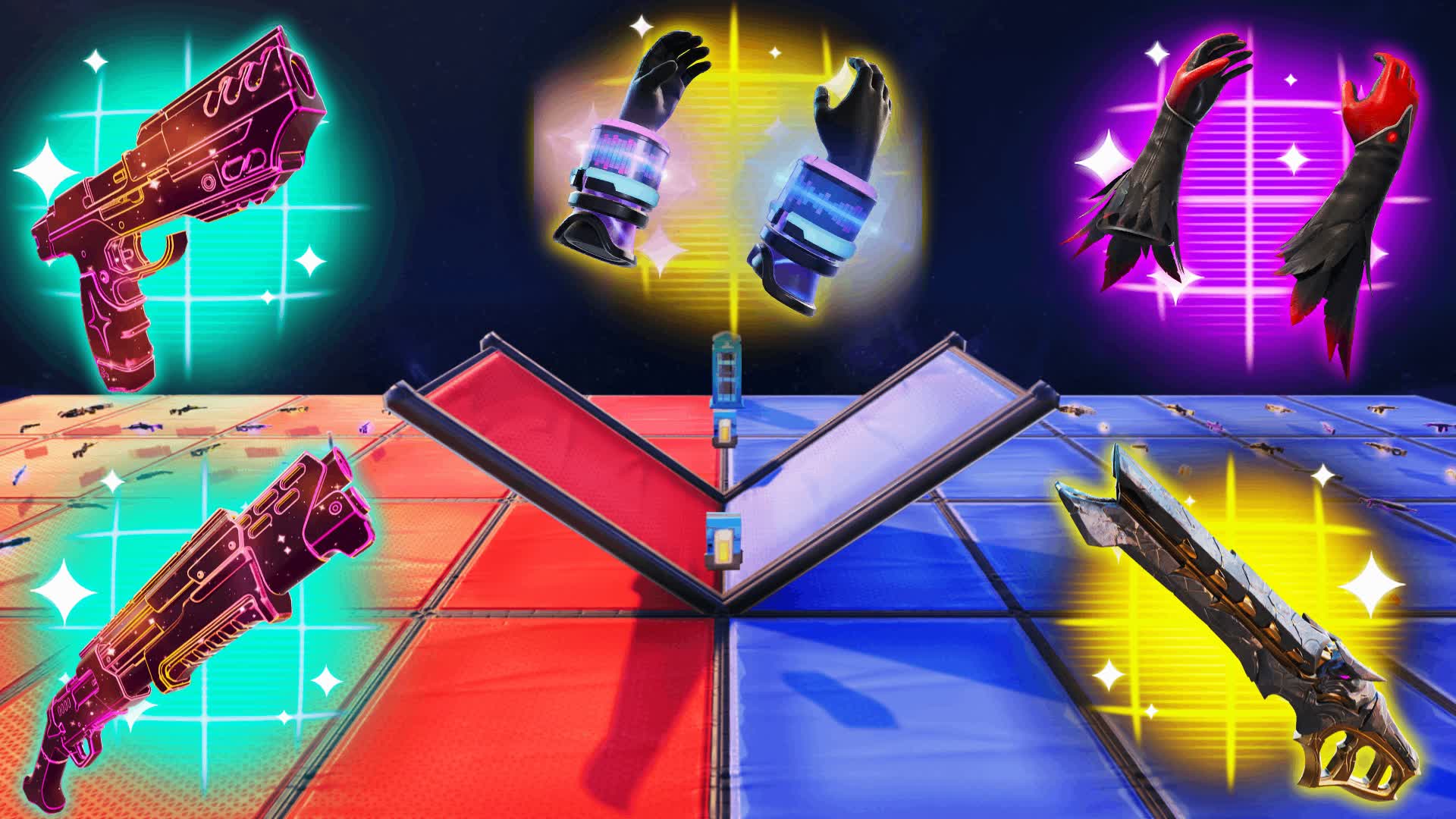 ULTRA RED VS BLUE 1V1