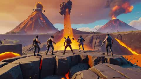 Gun Game Volcano