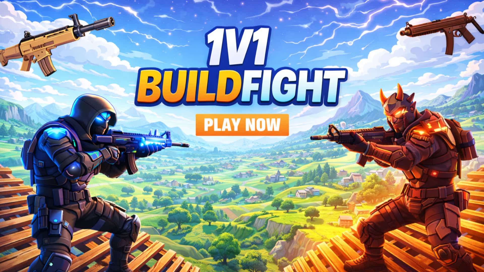 Destruction 1V1 Build Fight