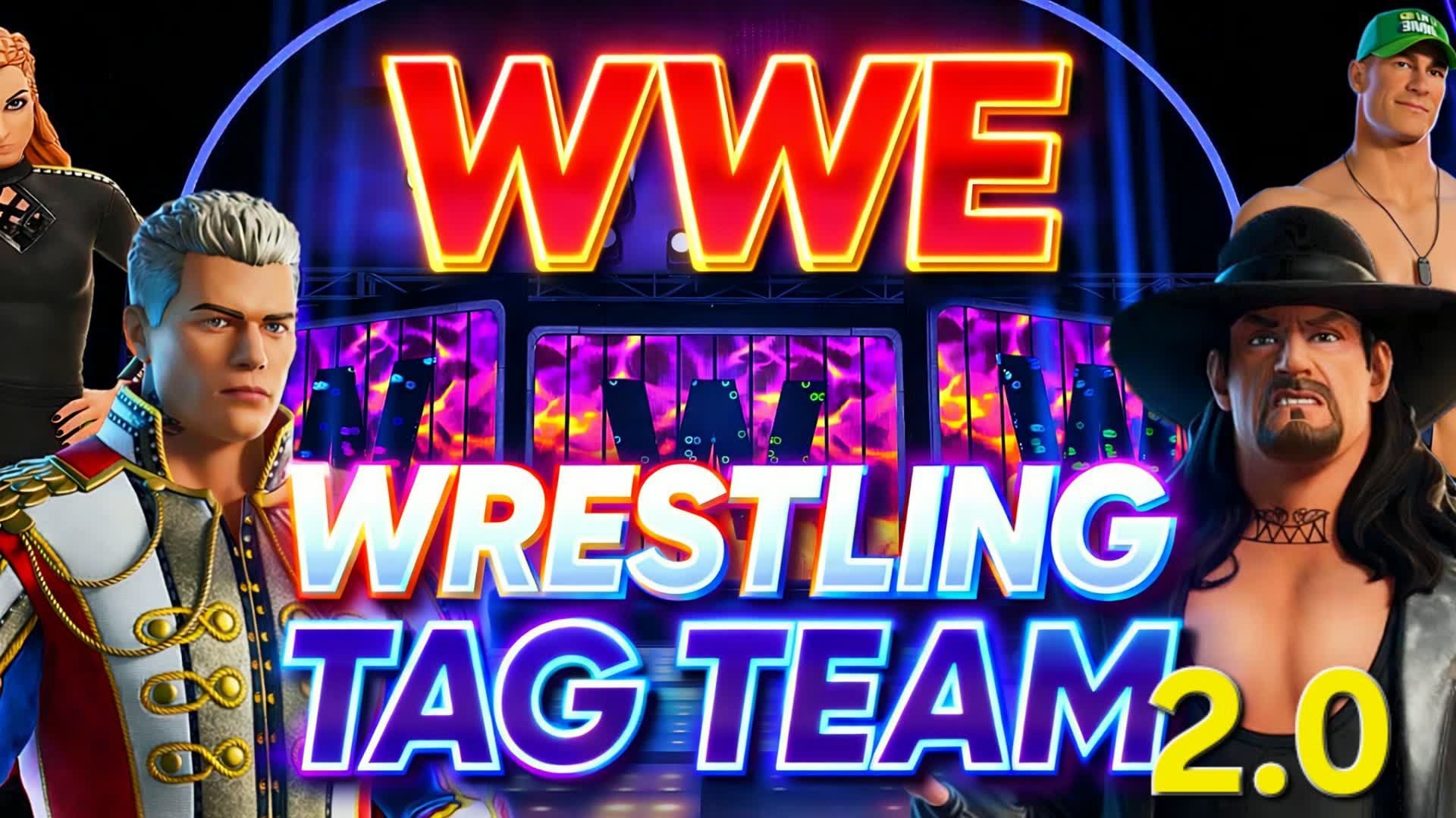 WWE レスリング タッグチーム 2.O